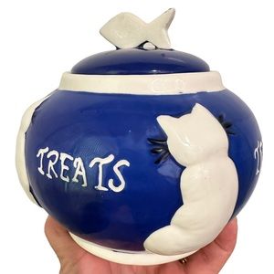 Cat Treats Jar